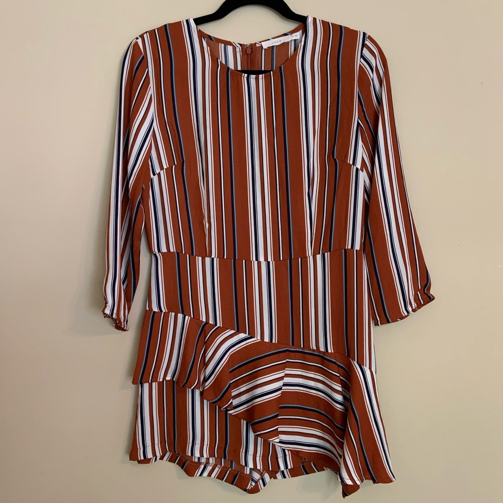 LUSH Striped Romper